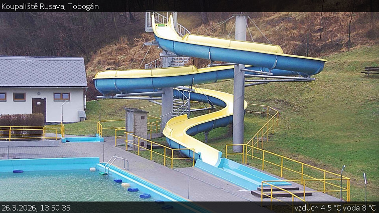 Koupaliště Rusava - Tobogán - 26.3.2026 v 13:30