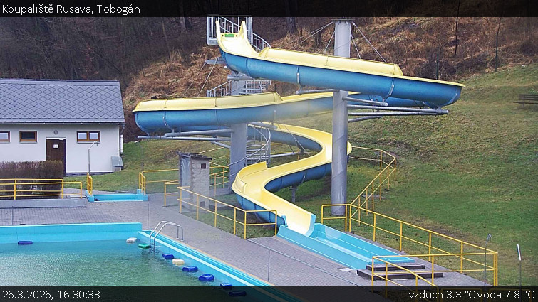 Koupaliště Rusava - Tobogán - 26.3.2026 v 16:30