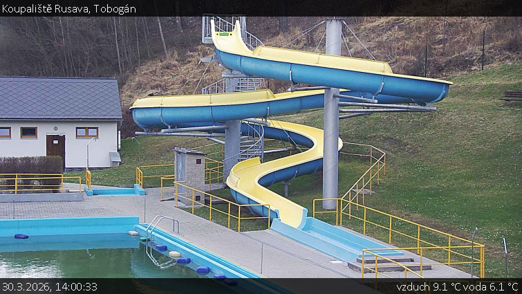 Koupaliště Rusava - Tobogán - 30.3.2026 v 14:00