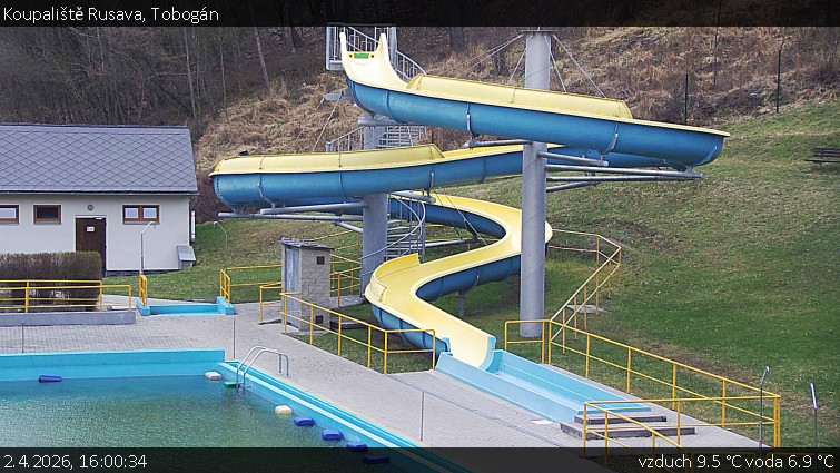 Koupaliště Rusava - Tobogán - 2.4.2026 v 16:00