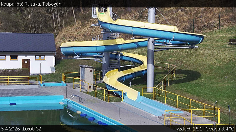 Koupaliště Rusava - Tobogán - 5.4.2026 v 10:00