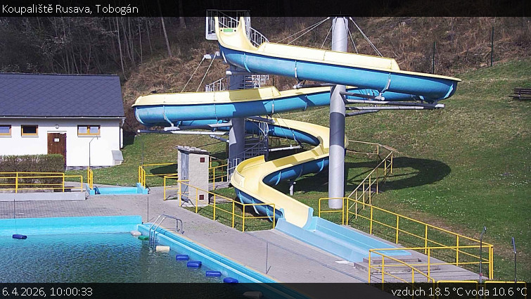 Koupaliště Rusava - Tobogán - 6.4.2026 v 10:00