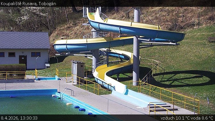 Koupaliště Rusava - Tobogán - 8.4.2026 v 13:30