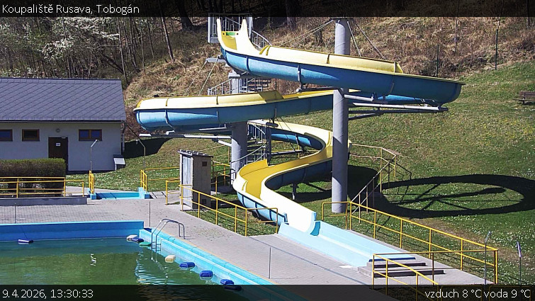 Koupaliště Rusava - Tobogán - 9.4.2026 v 13:30