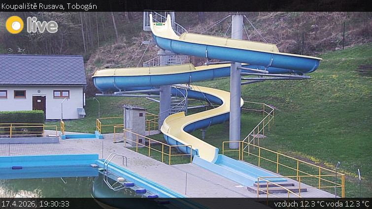 Koupaliště Rusava - Tobogán - 17.4.2026 v 19:30