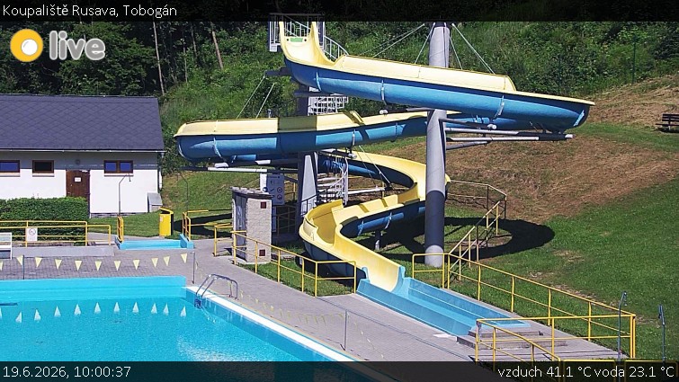 Koupaliště Rusava - Tobogán - 19.6.2026 v 10:00