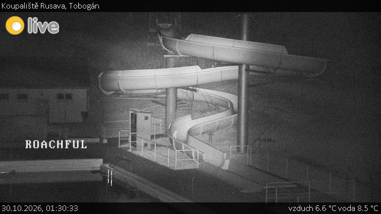 Schwimmbad Rusava - Rutsche - 30.10.2026 v 01:30