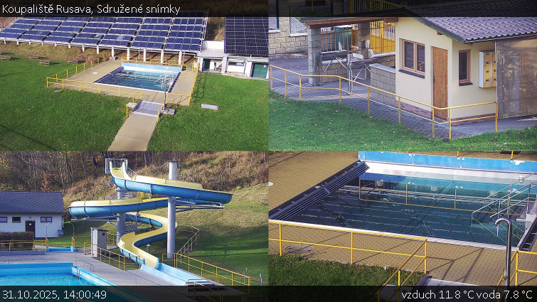 Koupaliště Rusava - Sdružené snímky - 31.10.2025 v 14:00 Koupaliště Rusava - Sdružené snímky - 31.10.2025 v 14:00