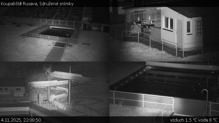 Koupaliště Rusava - Sdružené snímky - 4.11.2025 v 22:00