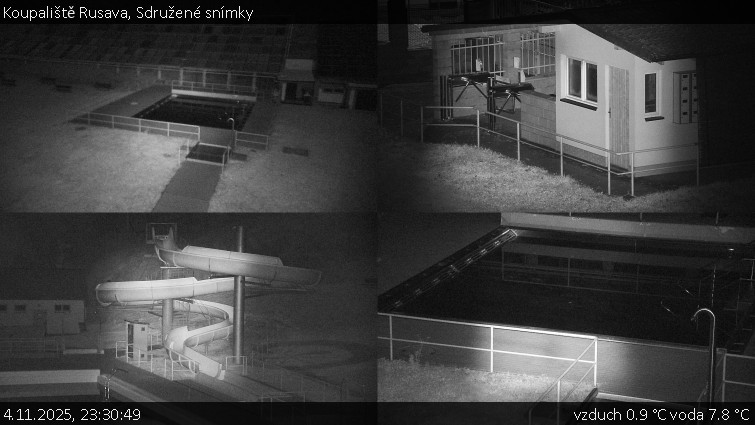 Koupaliště Rusava - Sdružené snímky - 4.11.2025 v 23:30