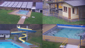 Koupaliště Rusava - Sdružené snímky - 15.11.2025 v 07:30 Koupaliště Rusava - Sdružené snímky - 15.11.2025 v 07:30