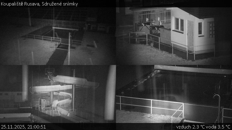 Koupaliště Rusava - Sdružené snímky - 25.11.2025 v 21:00