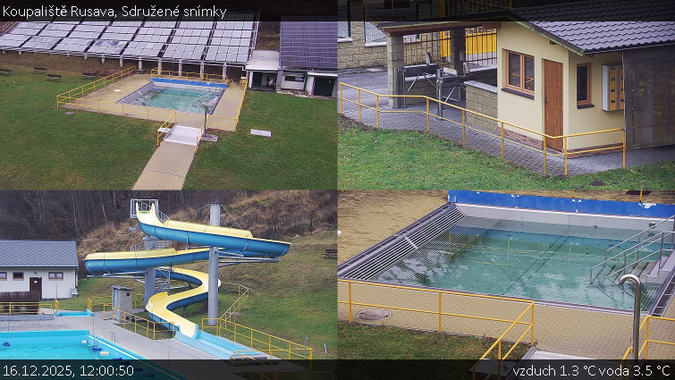 Koupaliště Rusava - Sdružené snímky - 16.12.2025 v 12:00
