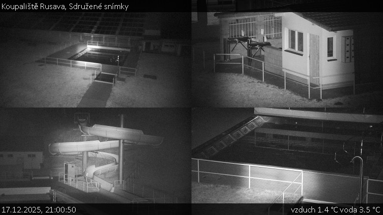 Koupaliště Rusava - Sdružené snímky - 17.12.2025 v 21:00