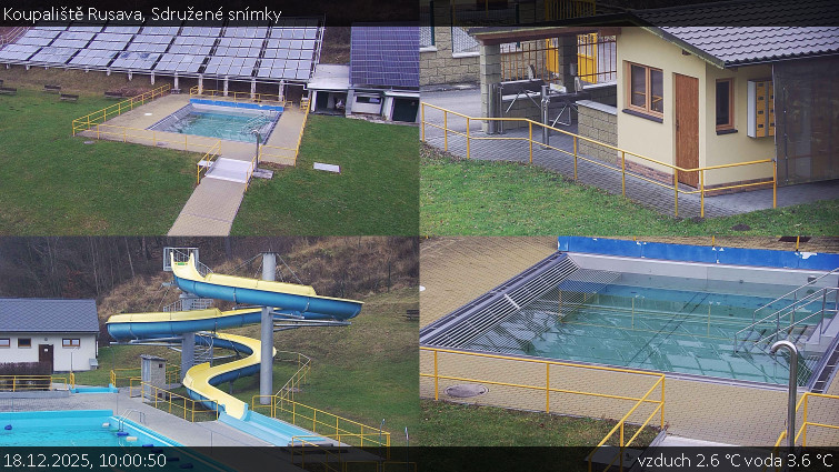 Koupaliště Rusava - Sdružené snímky - 18.12.2025 v 10:00