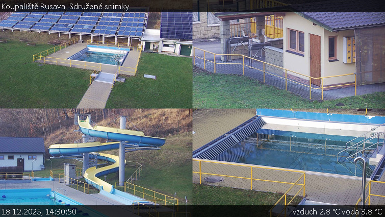 Koupaliště Rusava - Sdružené snímky - 18.12.2025 v 14:30
