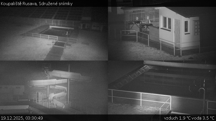 Koupaliště Rusava - Sdružené snímky - 19.12.2025 v 03:30