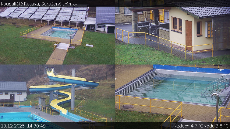 Koupaliště Rusava - Sdružené snímky - 19.12.2025 v 14:30