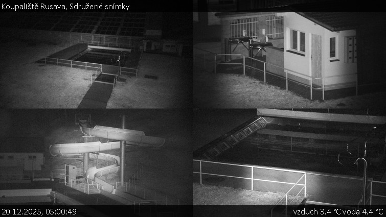 Koupaliště Rusava - Sdružené snímky - 20.12.2025 v 05:00