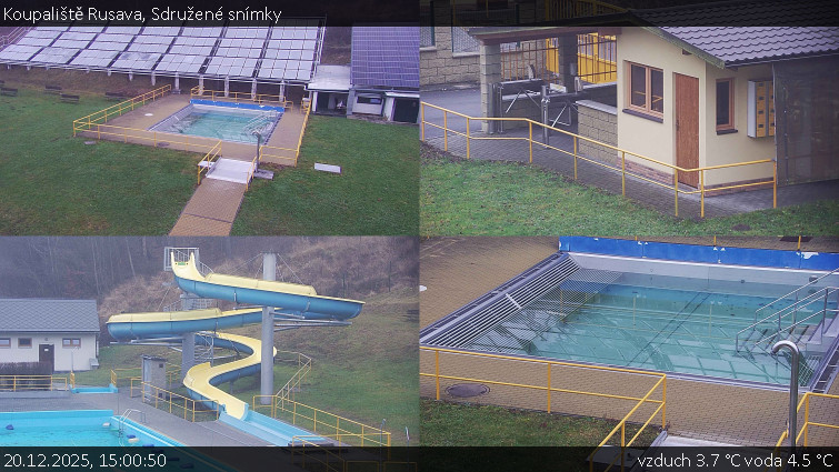 Koupaliště Rusava - Sdružené snímky - 20.12.2025 v 15:00