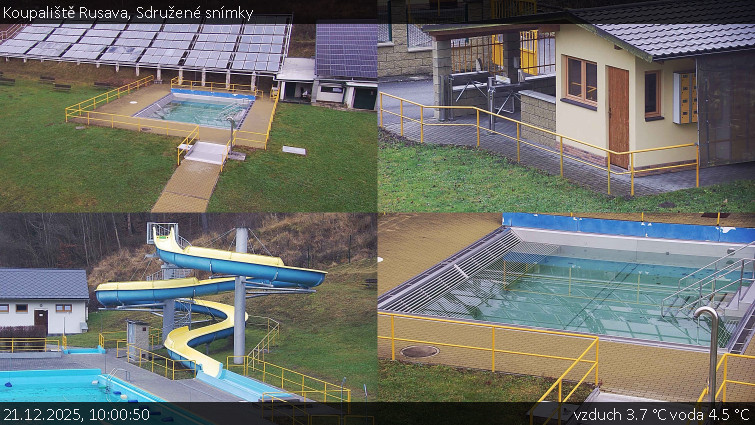 Koupaliště Rusava - Sdružené snímky - 21.12.2025 v 10:00