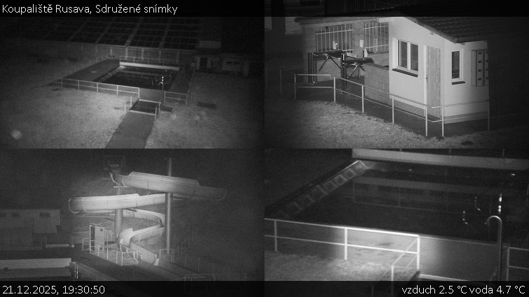 Koupaliště Rusava - Sdružené snímky - 21.12.2025 v 19:30