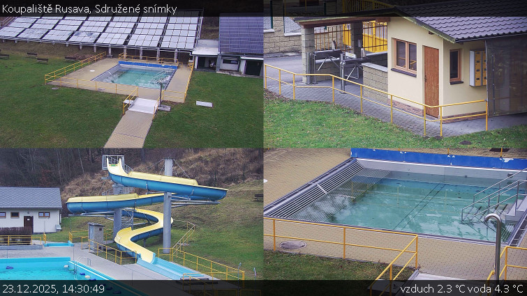 Koupaliště Rusava - Sdružené snímky - 23.12.2025 v 14:30