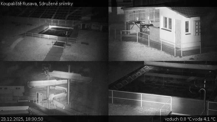 Koupaliště Rusava - Sdružené snímky - 23.12.2025 v 18:30