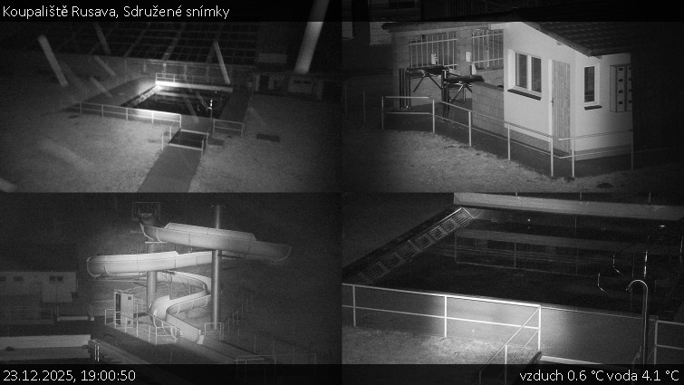 Koupaliště Rusava - Sdružené snímky - 23.12.2025 v 19:00