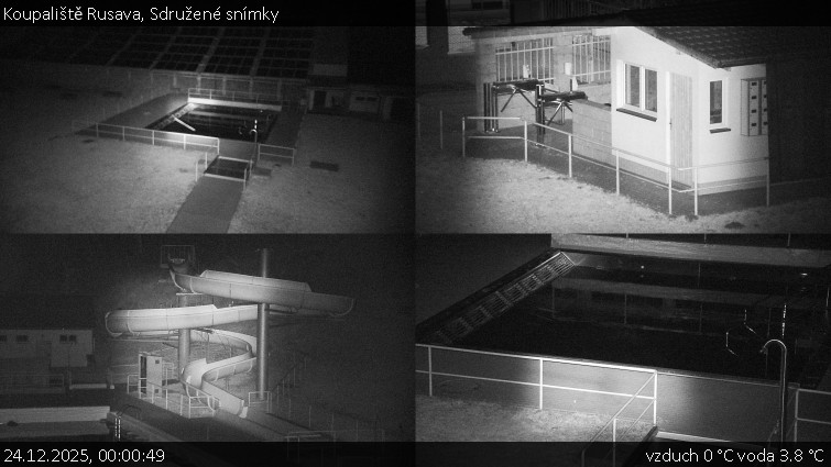 Koupaliště Rusava - Sdružené snímky - 24.12.2025 v 00:00