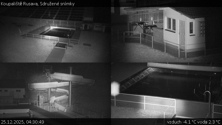 Koupaliště Rusava - Sdružené snímky - 25.12.2025 v 04:30