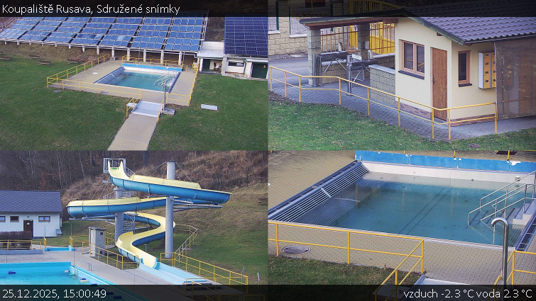 Koupaliště Rusava - Sdružené snímky - 25.12.2025 v 15:00