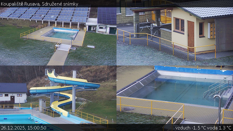 Koupaliště Rusava - Sdružené snímky - 26.12.2025 v 15:00