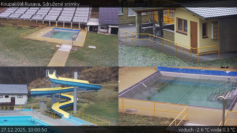 Koupaliště Rusava - Sdružené snímky - 27.12.2025 v 10:00