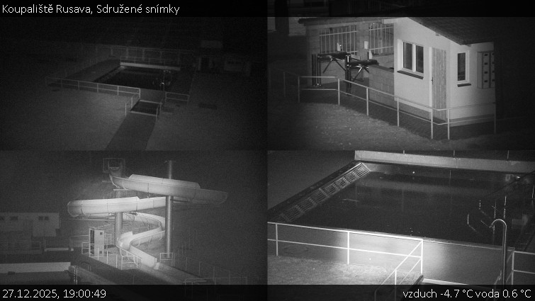 Koupaliště Rusava - Sdružené snímky - 27.12.2025 v 19:00