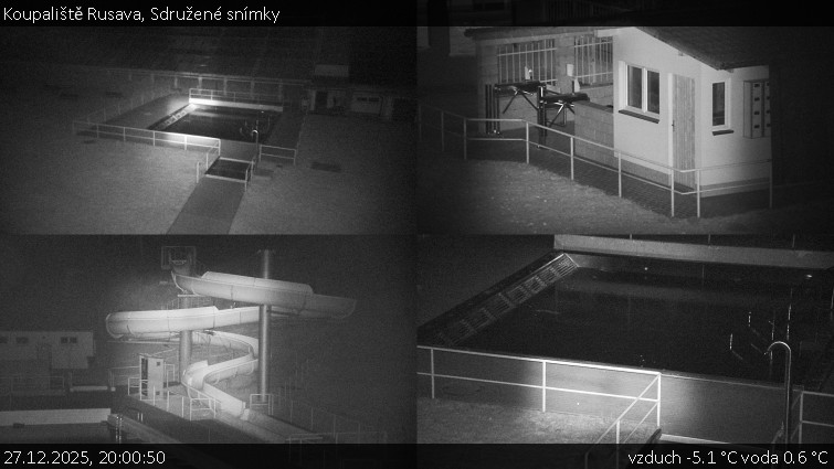 Koupaliště Rusava - Sdružené snímky - 27.12.2025 v 20:00