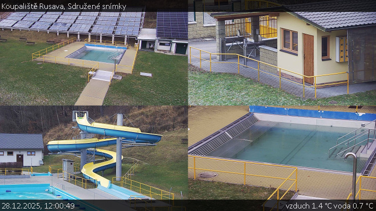 Koupaliště Rusava - Sdružené snímky - 28.12.2025 v 12:00