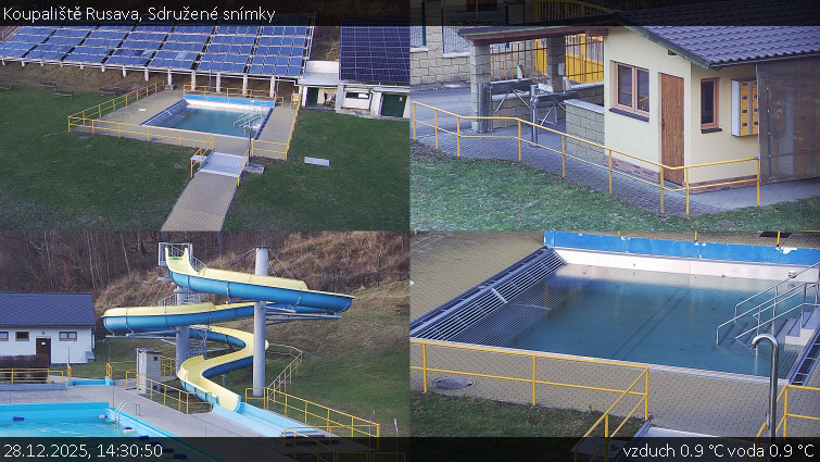 Koupaliště Rusava - Sdružené snímky - 28.12.2025 v 14:30