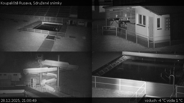 Koupaliště Rusava - Sdružené snímky - 28.12.2025 v 21:00