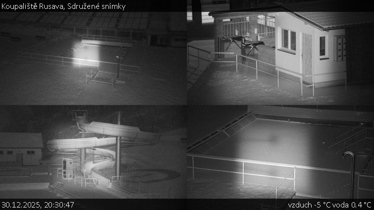 Koupaliště Rusava - Sdružené snímky - 30.12.2025 v 20:30