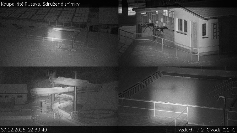 Koupaliště Rusava - Sdružené snímky - 30.12.2025 v 22:30