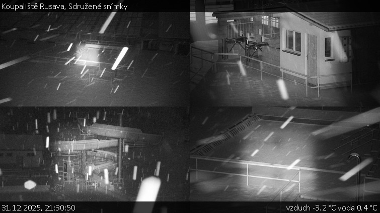 Koupaliště Rusava - Sdružené snímky - 31.12.2025 v 21:30