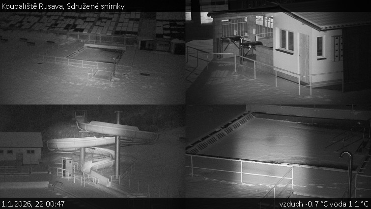 Koupaliště Rusava - Sdružené snímky - 1.1.2026 v 22:00