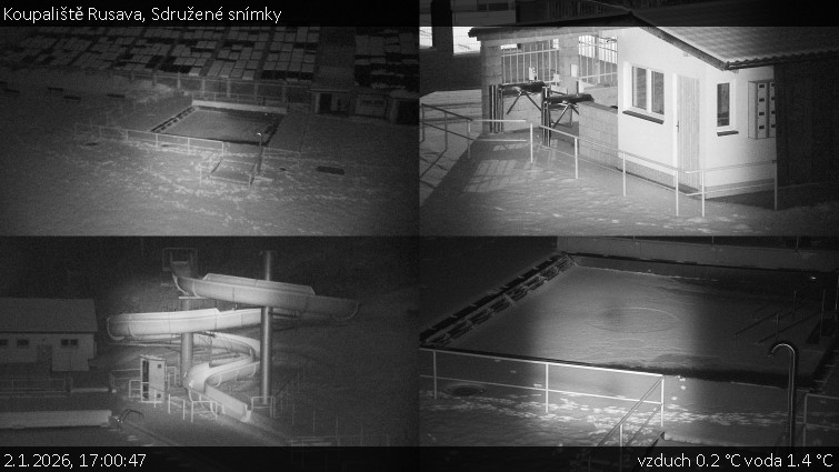 Koupaliště Rusava - Sdružené snímky - 2.1.2026 v 17:00