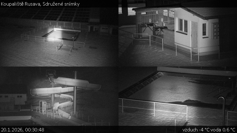Koupaliště Rusava - Sdružené snímky - 20.1.2026 v 00:30