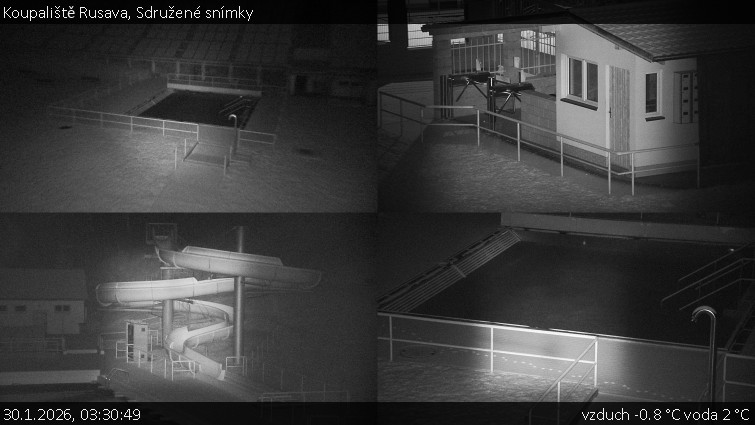 Koupaliště Rusava - Sdružené snímky - 30.1.2026 v 03:30