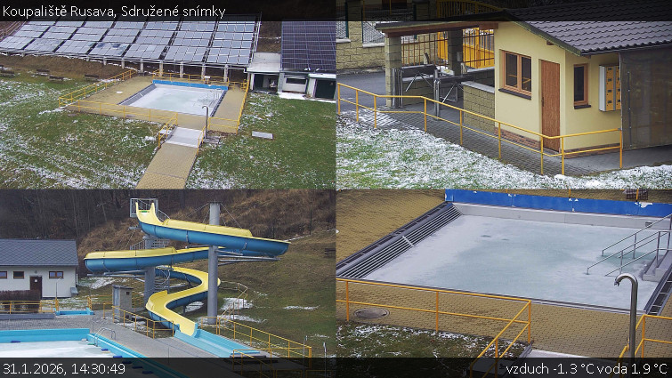 Koupaliště Rusava - Sdružené snímky - 31.1.2026 v 14:30