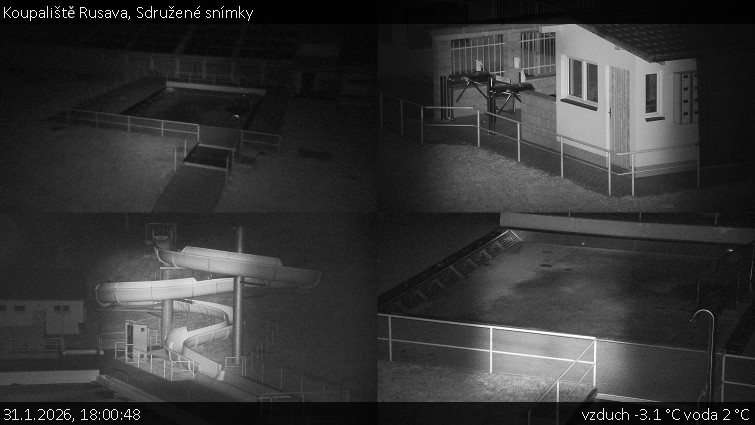 Koupaliště Rusava - Sdružené snímky - 31.1.2026 v 18:00