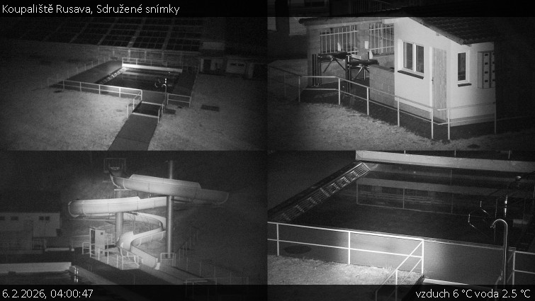 Koupaliště Rusava - Sdružené snímky - 6.2.2026 v 04:00