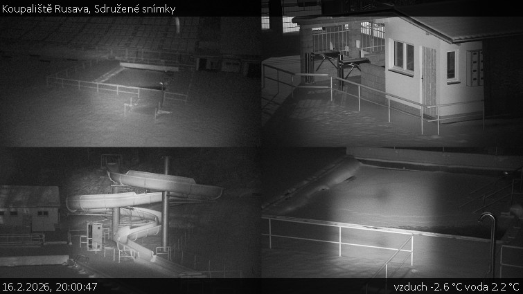 Koupaliště Rusava - Sdružené snímky - 16.2.2026 v 20:00